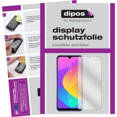 Dipos Displayschutzfolie Crystalclear 6 Stück, Xiaomi Mi A3 Smartphone Schutzfolie