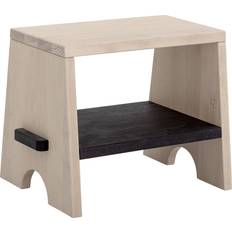 Bloomingville Mini Tabouret En Bois De Hêtre Naturel Noir