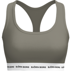 Björn Borg Baumwolle Tanktops Björn Borg Logo Soft Top 1-pack Grün