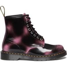 Pink Lace Boots Dr. Martens 1460 Distressed Leather Lace Up - Pink/Arcadia