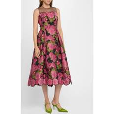 Floral - Man Dresses Teri Jon Floral Jacquard Fit Dress