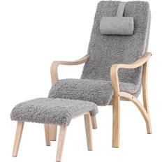 Armstöd - Liggfåtöljer Venture Home Faro Ljusgrå Fåtölj