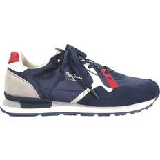 Polyurethan Sneakers Pepe Jeans Brit M - Blue