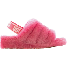 UGG Pink Slippers UGG Fluff Yeah - Pink Rose