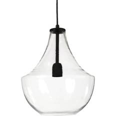Pendellamper PR Home Hamilton Clear/Black Pendellampe ∅ 30cm