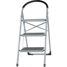 359294 3 Tread White Step Ladder