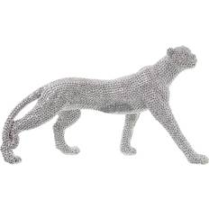 Alexandra House Living Panther Silver Figurine 20cm