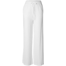 Selected Viva High Waisted Pants - White