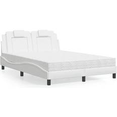 220cm Camas con Estructura vidaXL Faux Leather Cama con Estructura