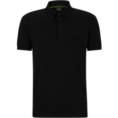 HUGO BOSS Paule 1 Interlock Slim Fit Polo Shirt - Black