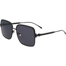 Solbriller Ferragamo SF317S 002 Solbriller Metal Sort Firkantet - Black