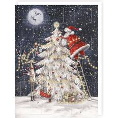 Advent Calendars the t.racks Traditional santa claus advent calendar 24 doors christmas countdown