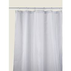 Grey Shower Curtains George Grey Stripe Shower