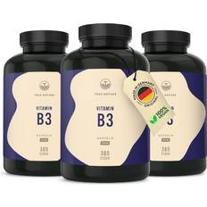 Vitamine & Mineralien True Nature Vitamin B3 Kapseln 3x365