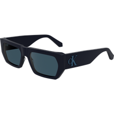 Calvin Klein Solbriller Calvin Klein Modified Rectangle Sunglasses - Blue
