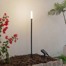 Lindby Gulvlamper & Havelamper Lindby Balian Solcellelampe with Jordspyd Sort Bedlampe