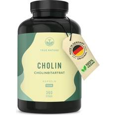 Vitamine & Nahrungsergänzung True Nature Cholin Kapseln 360