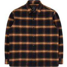 Edwin Skjorter Edwin Sebastian Shirt Ls Brown Black