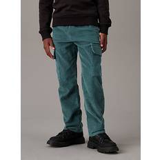 Barnkläder Calvin Klein Corduroy Cargo Trousers Blue