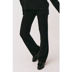 Magasin Magasin Classic 100% Cashmere Dam Sweatpants Black