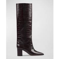 Anja Knee-High 70mm Boots - Purple