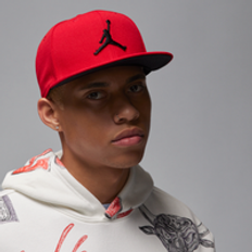 Rød - Voksen Hovedbeklædning Jordan Justerbar Jumpman Pro Kasket - Rød