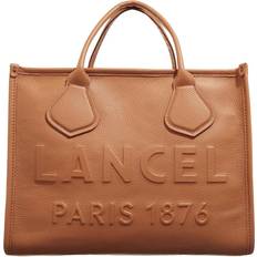 Lancel Tote Bags Cabas Zippe M brown Tote Bags for unisize