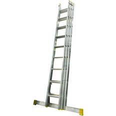 Triple extension ladder Lyte triple section trade professional aluminium extension ladder