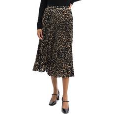 Theory Women Skirts Theory Pleated Midi Skirt - Beige