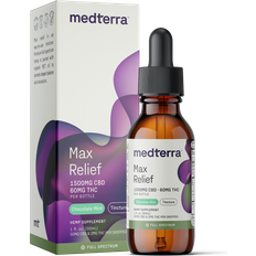 Vitamins & Supplements Medterra Max Relief Full Spectrum CBD Oil - Chocolate Mint (1500mg)