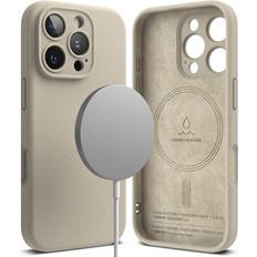 Ringke Silicone Magnetic Case iPhone 16 Pro Max Stone