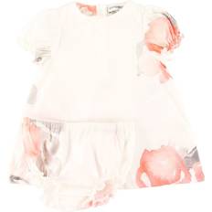 Emporio Armani Klänningar Emporio Armani Klänning Med Bloomers - Vit