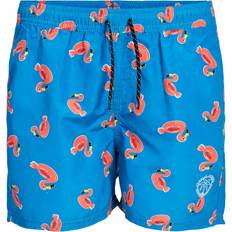 Blauw Zwembroeken Jack & Jones Jpstcrete Jjswim Akm Bleu