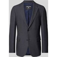 Herren - Leinen Anzüge Strellson Herren Sakkos/Blazer blau Mikrofaser