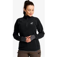 RevolutionRace Trekker Fleece Dame Black/Anthracite, Størrelse:4XL