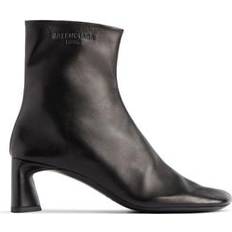 Balenciaga Women Boots Balenciaga Duty Free 60mm Boot Black Women's Upper: Lambskin Sole: Calfskin Insole: Goatskin