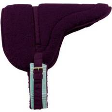 Green Saddle Pads Kensington Fleece Bareback Pad