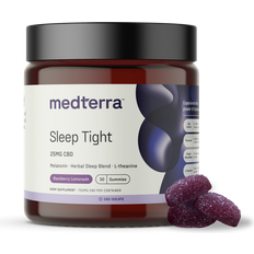 CBD Oils Medterra Sleep Tight Gummies - Blackberry Lemonade (25mg) 30