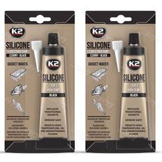 K2 Sort Silikone Flydende Pakning 85 Gram