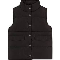 Polyester Padded Vests Only Kids Girls Quilted Gilet Black, Black, Years, Women YEARS