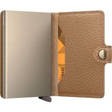Pop-Up Functions Wallets & Key Holders Secrid Pebble Mini Wallet Cappuccino - Light Brown