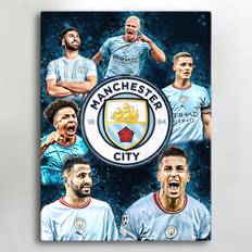 Manchester City Canvas Pants 40x30 cm
