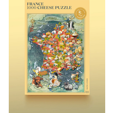 Water & Wines Cheese Puzzle France 1000 bitar