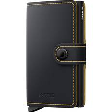 Secrid Geldbörse Miniwallet MATTE Mini black & ochre - EG