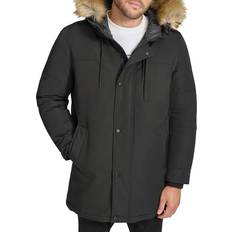 Calvin Klein Outerwear Calvin Klein Men's Arctic Faille Parka Jacket Black