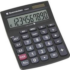 Calculators Soennecken Taschenrechner CS600 8661 Schwarz