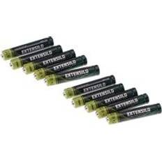 10x aaaa Round Cell Batteries Primary Batteries 550mAh, 1.5 v, Alkaline