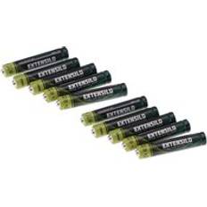 Extensilo 10x aaaa Round Cell Batteries Primary Batteries 550mAh, 1.5 v, Alkaline