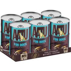 AATU 90/10 Wet Dog Food Tin Salmon 6x400g