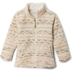 Girls Fleece Garments Columbia Kid's West Bend Printed Full Zip Fleece Jacket- Ancient Fossil Madras